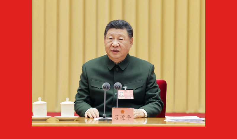 习近平出席解放军和武警部队代表团全体会议