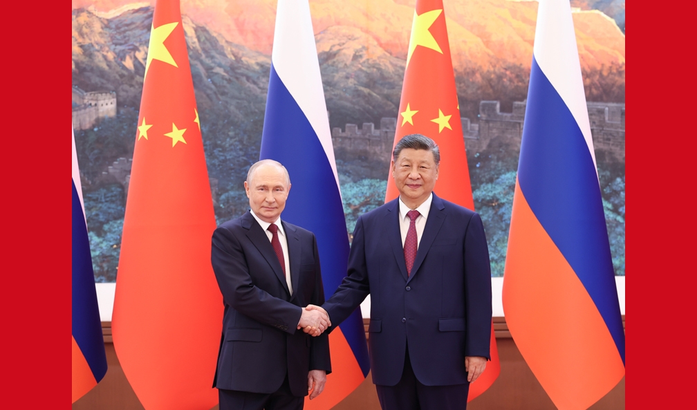 习近平同俄罗斯总统普京会谈